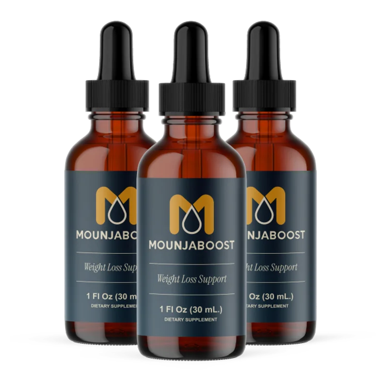 MounjaBoost Weight Management Relief Supplement — 3 Bottle / 90 Day Pack