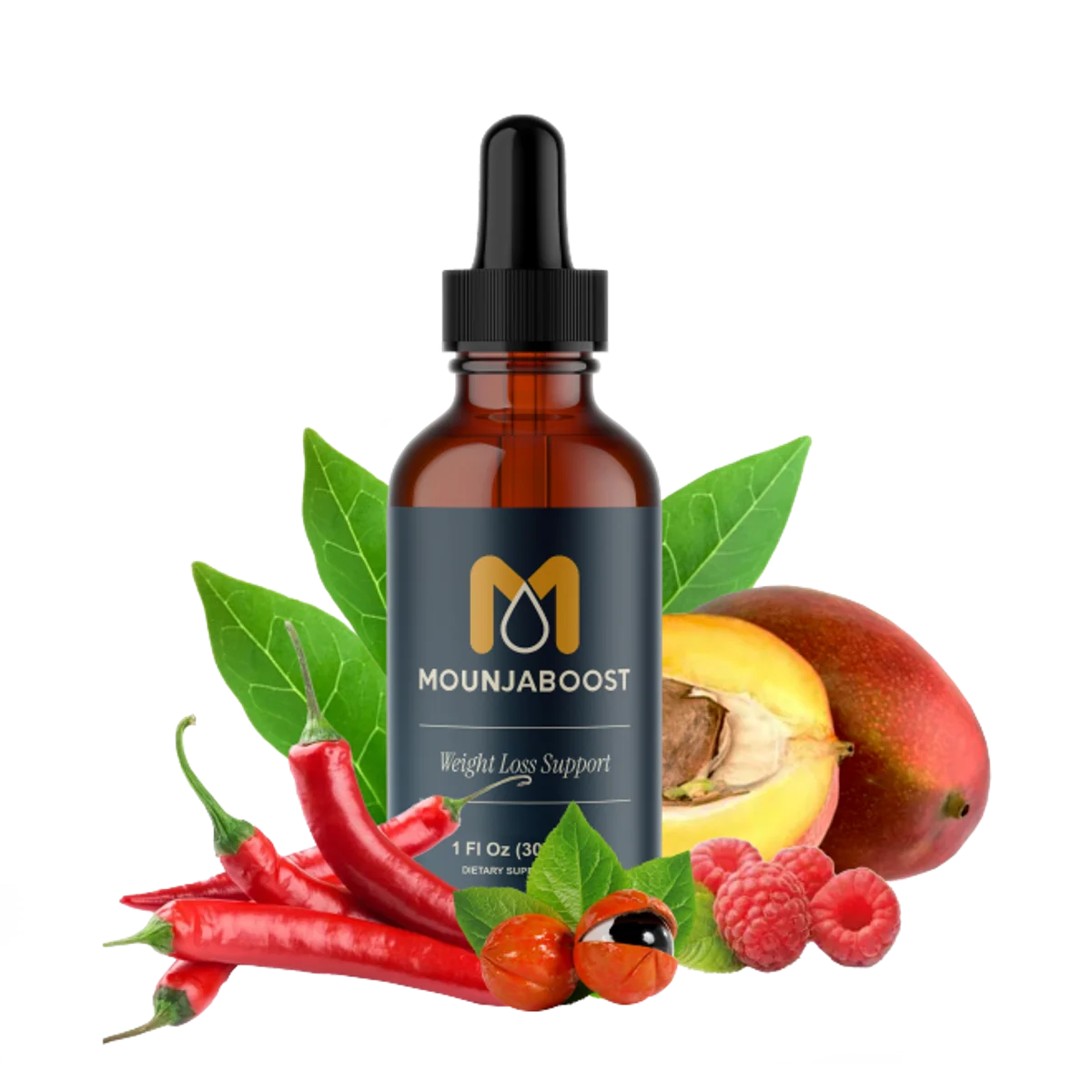 MounjaBoost Weight Management Relief Supplement — Front Label